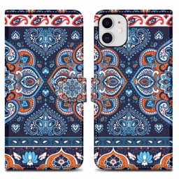 iPhone 11 lommebokdeksel etui (blå)