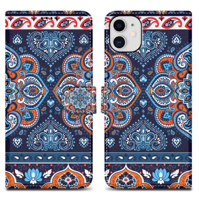 iPhone 11 Plånboksfodral Skal (Blå)