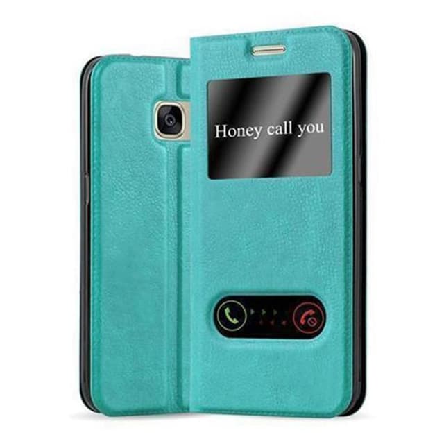 Samsung Galaxy S7 Plånboksfodral Skal (Turkos)