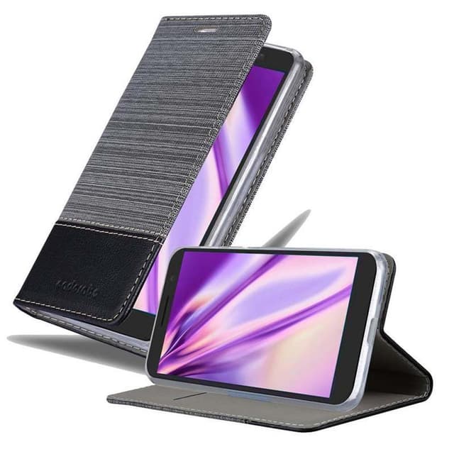 Alcatel 3 2018 Plånboksfodral Skal (Grå)