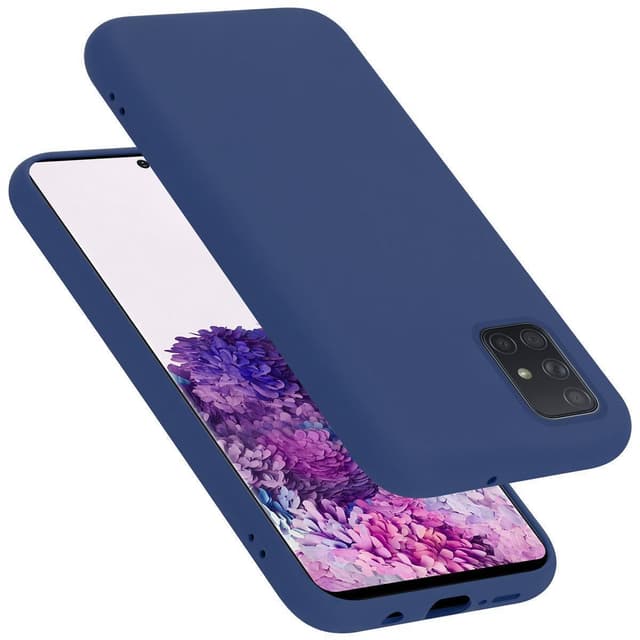 Samsung Galaxy A51 5G Skal Fodral Case (Blå)