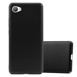 HTC Desire 12 Suojakuori Kotelo Cover (Musta)