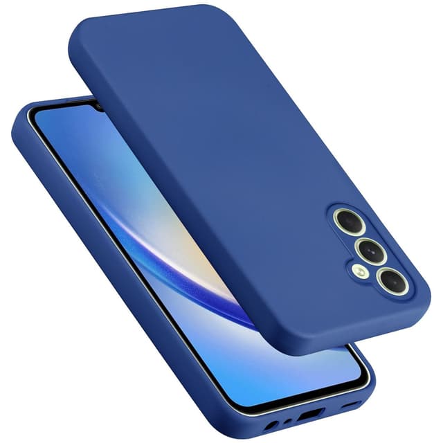 Samsung Galaxy A34 5G Cover Etui Case (Blå)