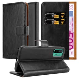 Xiaomi RedMi 9T / POCO M3 lommebokdeksel etui (svart)