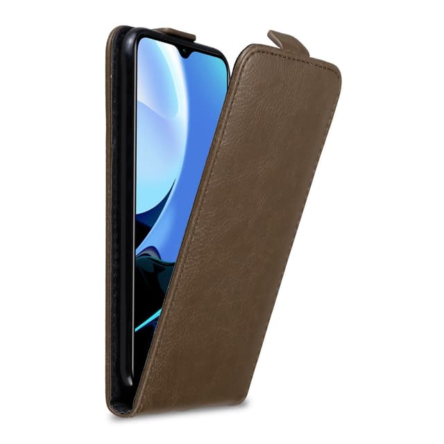 Xiaomi RedMi 9T / POCO M3 Pungetui Flip Cover (Brun)