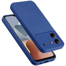 ZTE Blade A54 silikondeksel case (blå)
