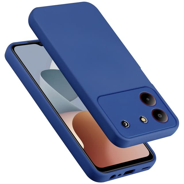 ZTE Blade A54 silikondeksel case (blå)