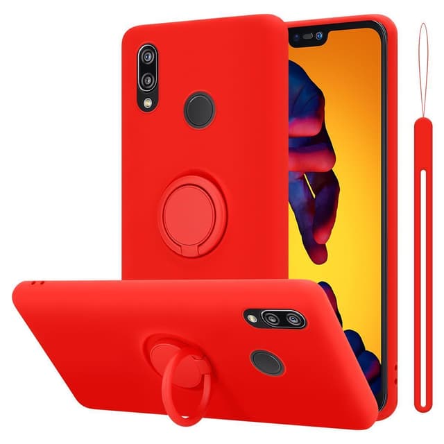 Skal Huawei P20 LITE 2018 / NOVA 3E Fodral Case (Röd)
