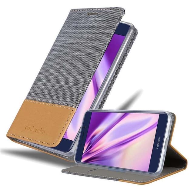 Honor V9 PLAY Pungetui Cover Case (Grå)