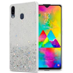 Samsung Galaxy M20 Suojakuori Suojakotelo (Läpinäkyvä)