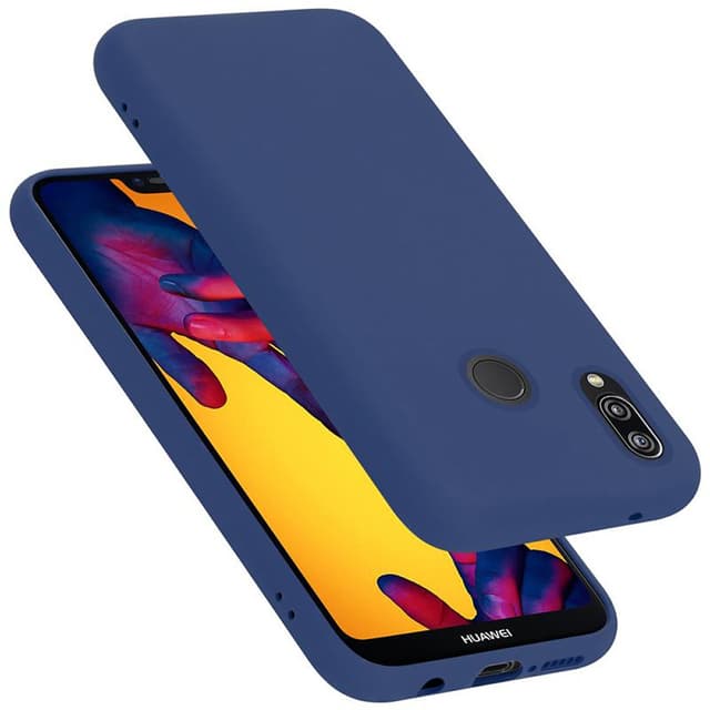 Huawei P20 LITE 2018 / NOVA 3E Skal Fodral Case (Blå)