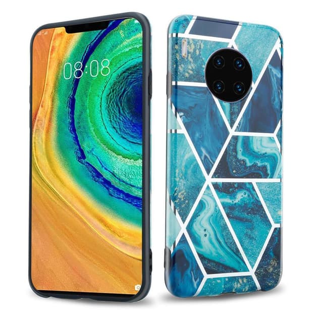 Huawei MATE 30 PRO Pungetui Cover Case (Blå)