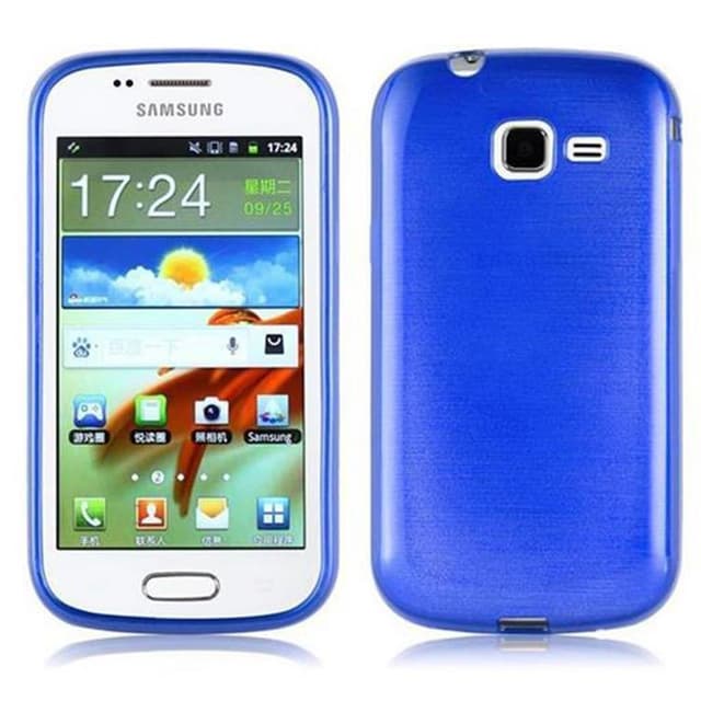 Samsung Galaxy TREND Skal Fodral Case (Blå)