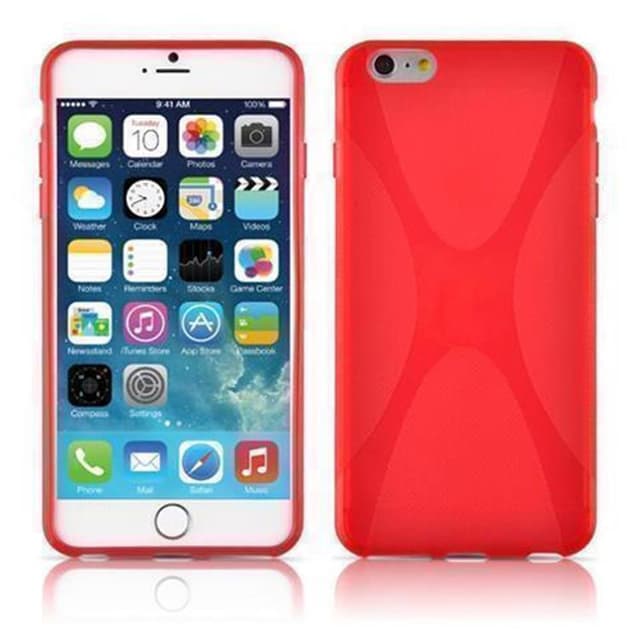 iPhone 6 PLUS / 6S PLUS Suojakuori Cover (Punainen)
