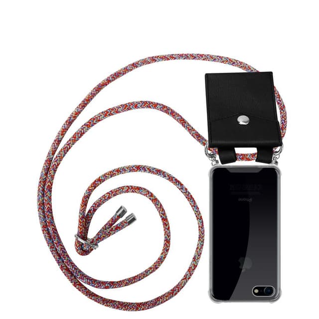 Etui iPhone 7 / 7S / 8 / SE 2020 Cover Kæde (Rød)
