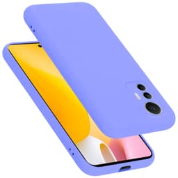 Xiaomi 12 LITE silikondeksel case (lilla)