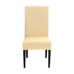 6x Stolebetræk Stolepolstring (creme)