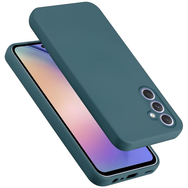 Samsung Galaxy A54 5G silikondeksel case (Grønn)