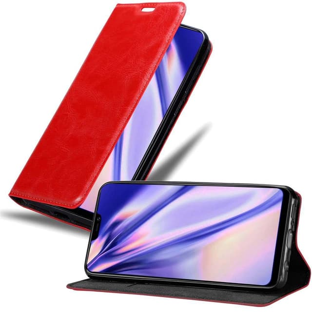 Vivo Y85 Skal Fodral Case (Röd)