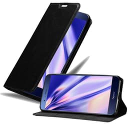 Honor V9 Suojakuori Lompakkokotelo (Musta)