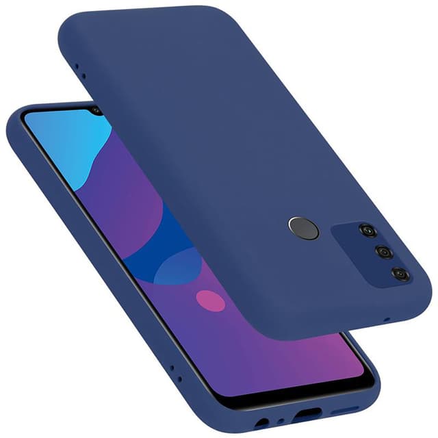 Honor 9A Cover Etui Case (Blå)