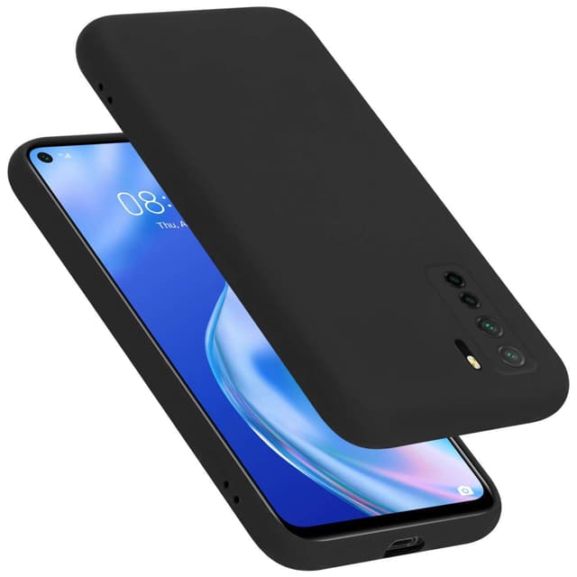 Huawei P40 LITE 5G / NOVA 7 SE Skal Fodral Case (Svart)