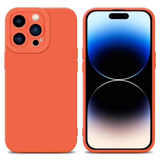 iPhone 14 PRO MAX Cover Etui Case (Orange)