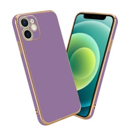 iPhone 12 Suojakuori Case Cover (Violetti)