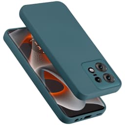 Motorola Edge 50 Pro Skal Fodral Case (Grön)