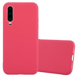 Huawei P30 Suojakuori Kotelo Case Cover (Punainen)