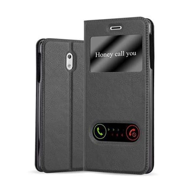 Nokia 3 2017 lommebokdeksel cover (svart)