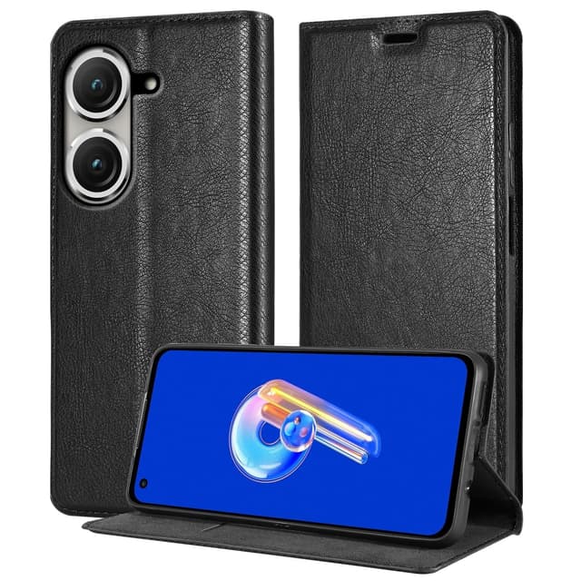 Asus ZenFone 9 Skal Fodral Case (Svart)