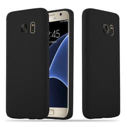 Samsung Galaxy S7 Suojakuori Kotelo Case Cover (Musta)
