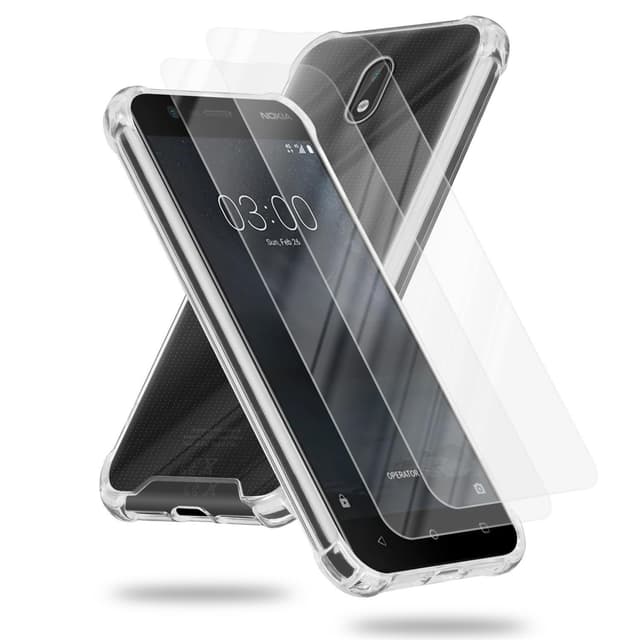 Nokia 3 2017 Etui Case Cover (Gennemsigtig)