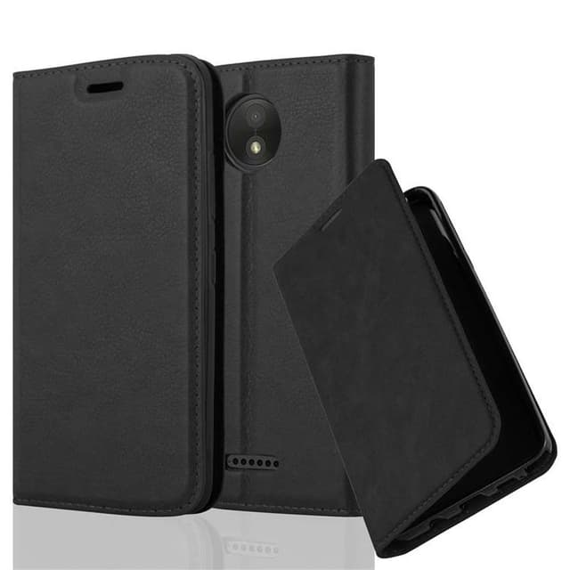 Motorola MOTO C PLUS Skal Fodral Case (Svart)