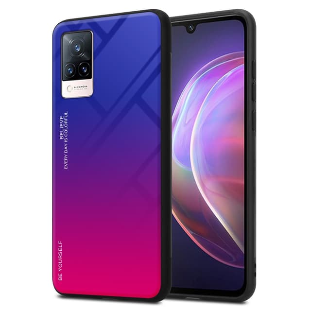 Vivo V21 4G / 5G Skal Fodral Case (Svart)