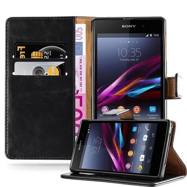 Cover Sony Xperia Z1 Etui Case (Sort)