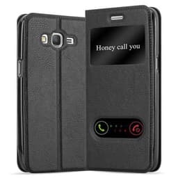 Samsung Galaxy GRAND PRIME Plånboksfodral Skal (Svart)
