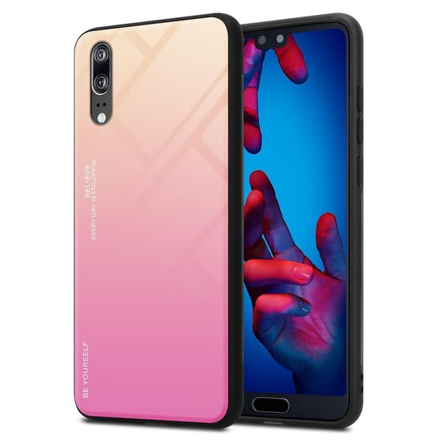 Huawei P20 Skal Fodral Case (Svart)