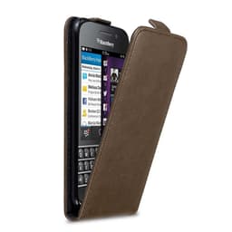 Blackberry Q10 Pungetui Flip Cover (Brun)
