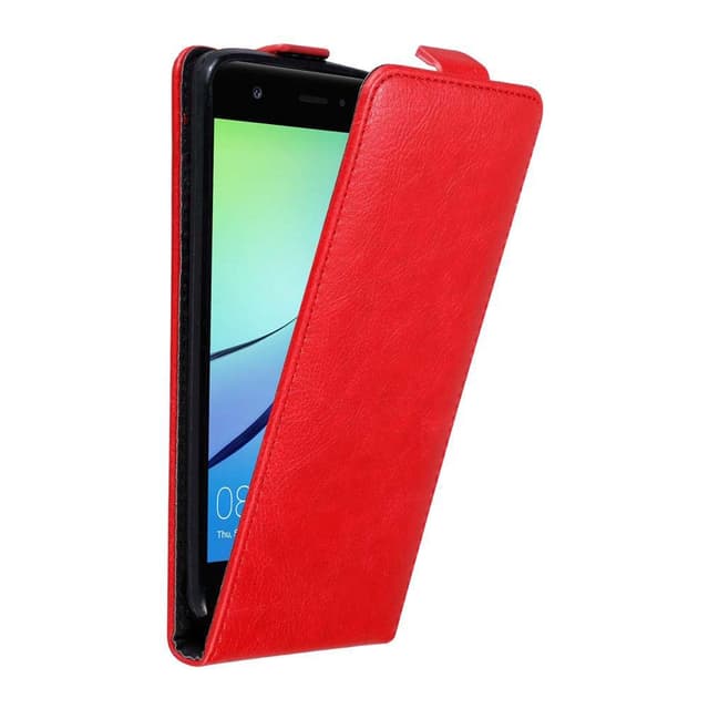 Huawei NOVA Pungetui Flip Cover (Rød)