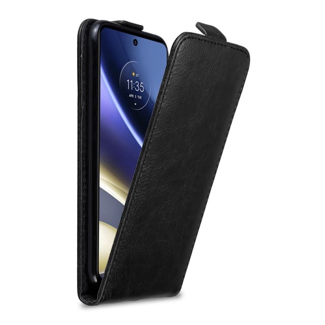 Motorola MOTO G51 5G deksel flip cover (svart)