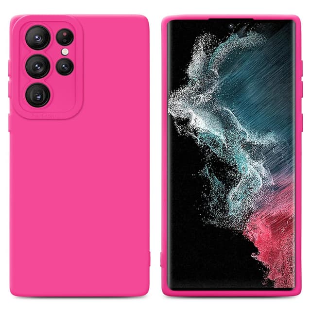 Samsung Galaxy S22 ULTRA Cover Etui Case (Lyserød)