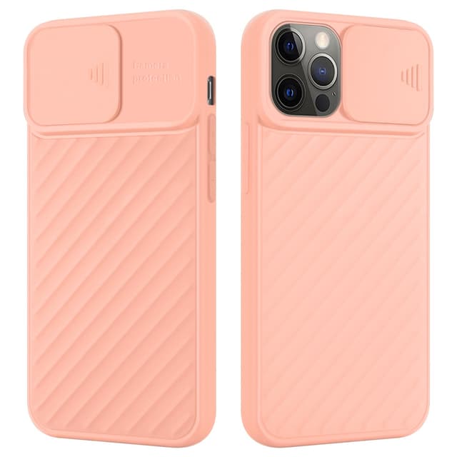 iPhone 13 PRO MAX silikondeksel case (rosa)