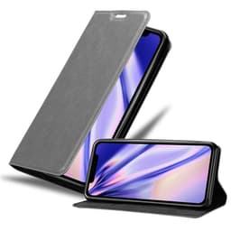 iPhone XR Suojakuori Lompakkokotelo (harmaa)