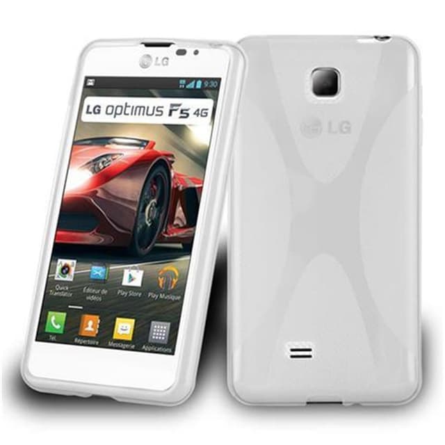 LG OPTIMUS F5 / LUCID 2 Skal Fodral Case (Transparent)