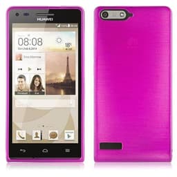 Huawei ASCEND P7 MINI silikondeksel cover (rosa)