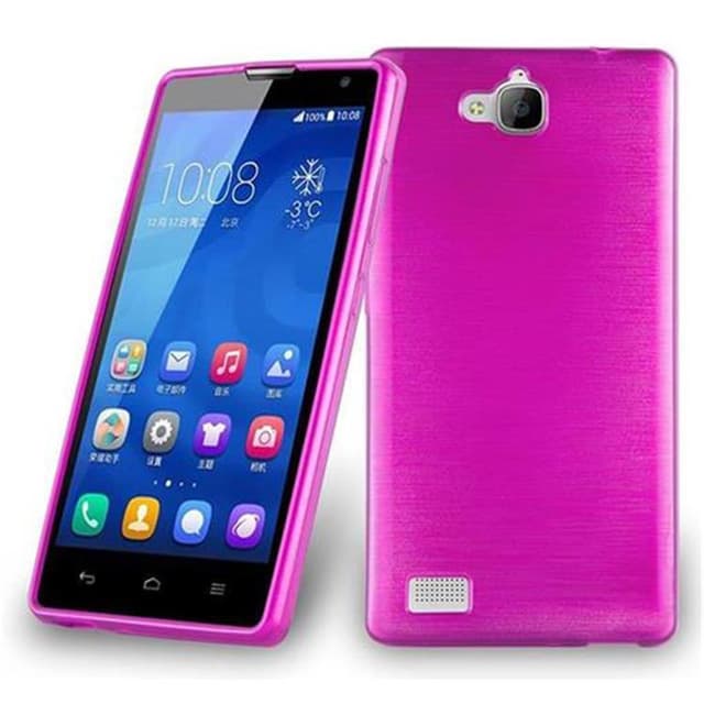Honor 3C Cover Etui Case (Lyserød)