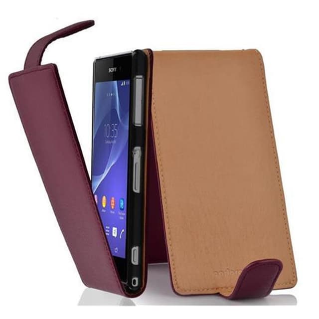 Sony Xperia Z2 Flipfodral Skal (Lila)