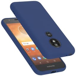 Motorola MOTO E5 PLAY GO Skal Fodral Case (Blå)